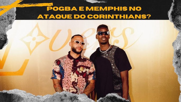 Memphis e Diretor do Corinthians em Chamada de vídeo com Pogba